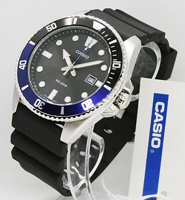 ✅ Casio Reloj Hombre MDV-107-1A2VEF Acero Inoxidable Negro ✅