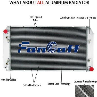 3 Row Radiator For 1994-2000 Chevy GMC C/K 2500 3500 1500 6.5L V8 DIESEL NEW - Изображение 1 из 4