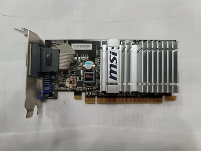 MSI NVIDIA GeForce 8400 GS (N8400GSD512H) 512MB GDDR2 SDRAM PCI Express x16... - Image 1 of 2