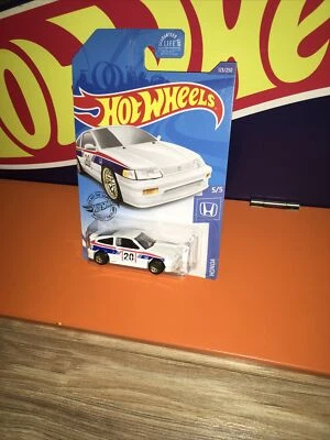Hot Wheels 123/250 1988 Honda Civic CR-X - White 5/5 New - Image 1 of 4