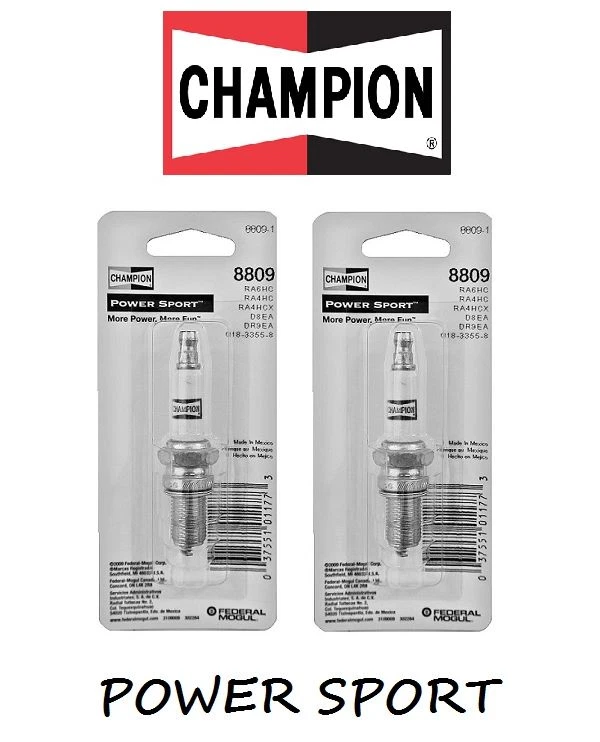 CHAMPION 2 CANDELE 8809 POWERSPORT PER DUCATI MONSTER 750 1999 2000 2001 2002 Foto 1 de 1