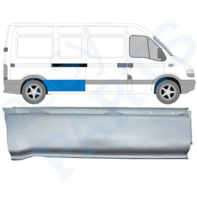 Renault Master Opel Movano 1998-2010 Tôle de Réparation devant la Roue / Droite - Photo 1/2