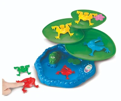Vintage Flip the Frog Children's Game - Frog Flipping Tabletop Game for Ages 3+ - Image 1 of 3