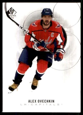 2020-21 SP Authentic Alex Ovechkin Washington Capitals #12 - Image 1 of 2