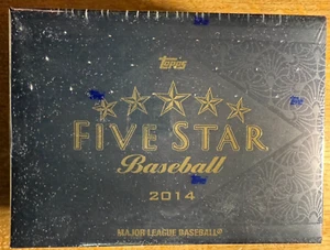 2014 Topps Five Star Baseball Sealed Hobby Box...Mookie Auto RC?...Mays Auto? - Picture 1 of 4