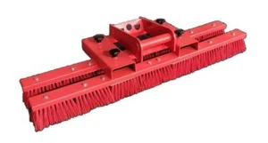 Kehrbesen für Stapler mit MS01 Aufnahme 100cm Breite Staplerbesen Rot - Bild 1 von 2