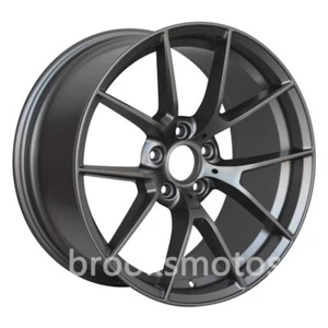 19" FORGED ANTHRACITE STYLE WHEELS RIMS FITS 2007-2013 BMW M3 E92 19X9.5 19X10.5 - Picture 1 of 1
