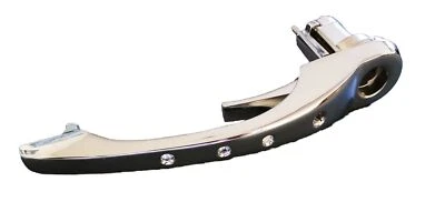 Manija de puerta exterior cromada perforada para Porsche 911 930 70-83-aligerada  Foto 1 de 4