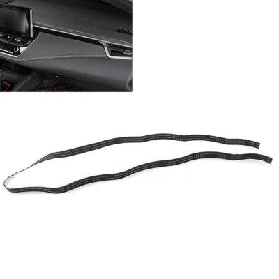 Universal Car Moulding Trim Braid Decorative Line Strip For Door Dashboard White - Image 1 of 4