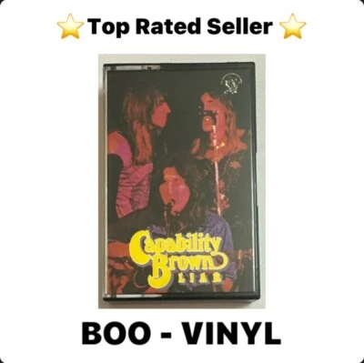 Capability Brown Liar Original 1976 UK Cassette Album Charisma Prog Rock Ex / M - Image 1 of 4