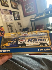 St. Louis Rams First Time Super Bowl Champion Truck, Jan 30, 2000. 1-3000 - Picture 1 of 6