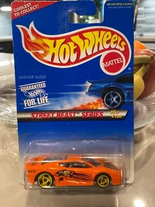 1997 Hot Wheels #558 Street Beasts Series 2/4 JAGUAR XJ220 orange mit gelbem SB Sp - Bild 1 von 1