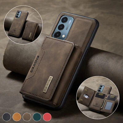 Leather Wallet Stand Cover Phone Case For OnePlus 10R Ace 10 Pro N200 N20 9 Pro - Image 1 of 4