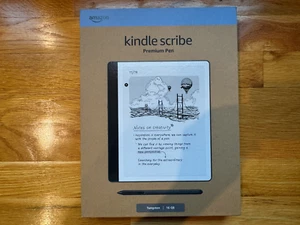 Neu Amazon Kindle Scribe (16GB) Uniform Ränder Display, Premium Pen, Tungsten - Bild 1 von 10