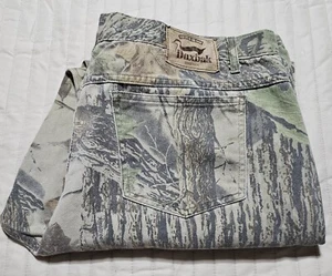 Vintage Duxbak Jeans Men 40X30 CamoPants Outdoors Hunting Made in USA - Picture 1 of 20