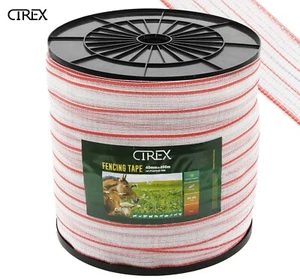 40mm x 400M Electric Fence Poly Tape 13 Strands Stainless Steel Wire Polytape - Picture 1 of 6