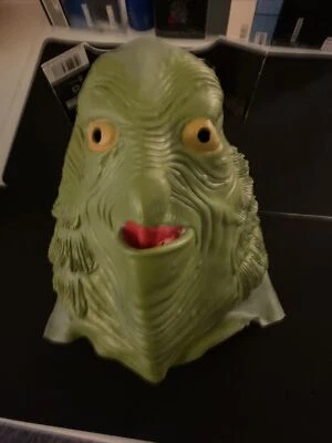 RUBIE'S UNIVERSAL STUDIOS CREATURE FROM BLACK LAGOON MASK ADULT MASK BRAND NEW - Image 1 of 3