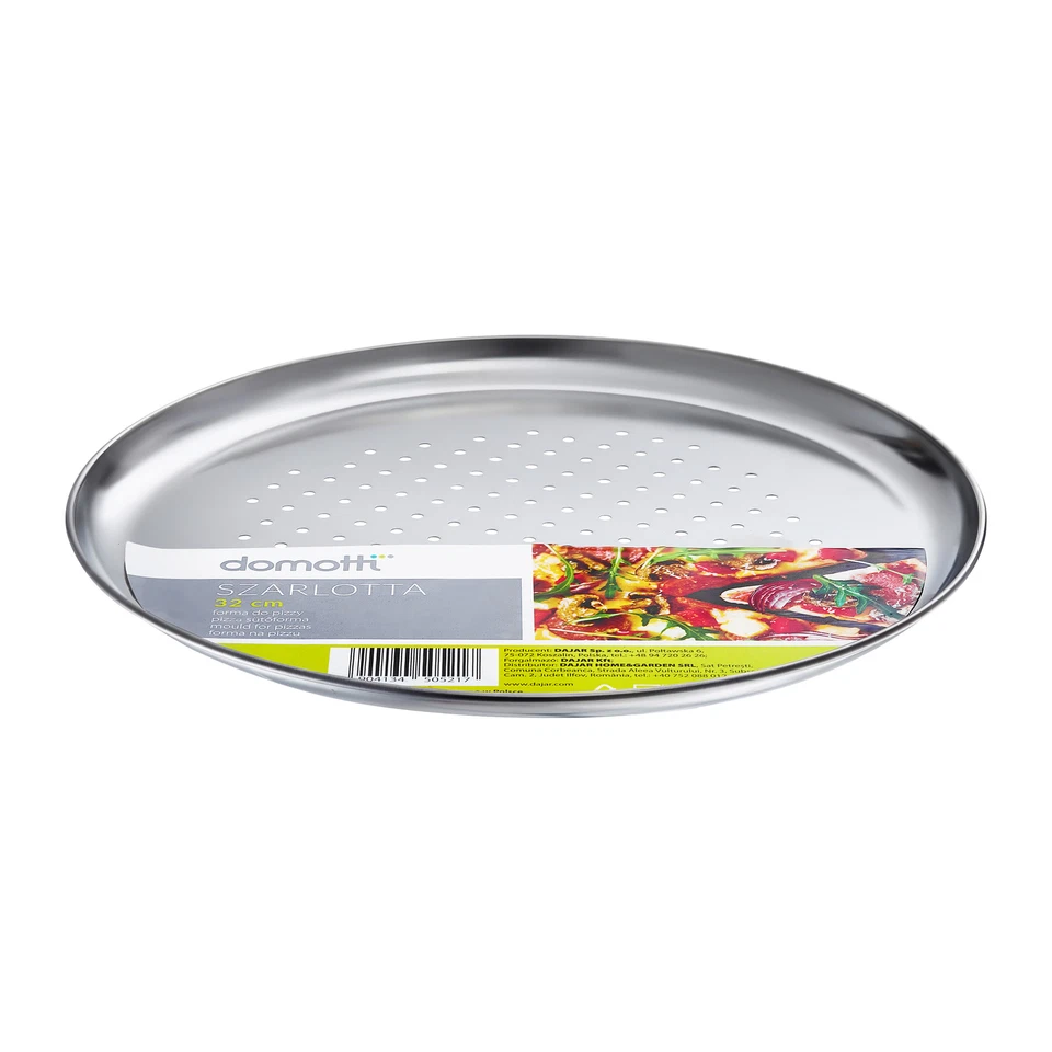 Pizzablech Pizzaform Backblech Ofenblech Blaublech Pizzableche Rund 32 cm - Bild 1 von 1
