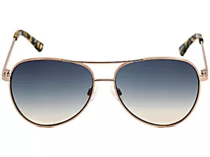 BANANA REPUBLIC KUPFERFARBENE/BLAUE PILOTENBRILLE - MHS761 - Bild 1 von 3