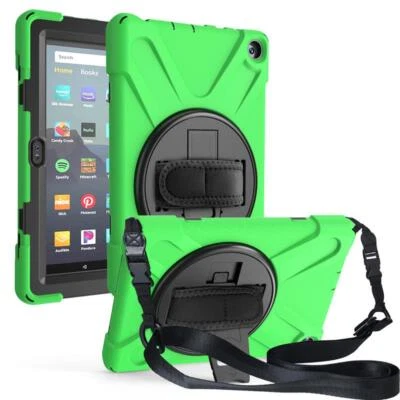 Funda para niños Amazon Fire 7 HD 8 HD 10 Tablet a prueba de golpes soporte mango cubierta híbrida Foto 1 de 4