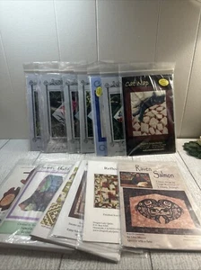 Vtg Quilt Block Pattern England Design Studios Lot Off 7 + 6 Various - Picture 1 of 16