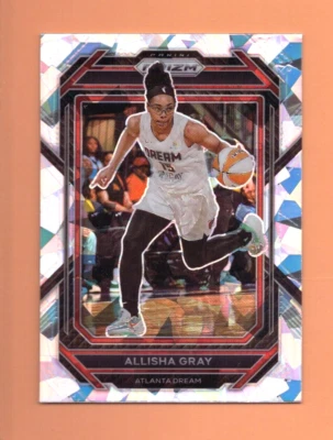 2023 Panini Prizm WNBA - Ice Prizm #45 Allisha Gray DREAM - Image 1 of 2