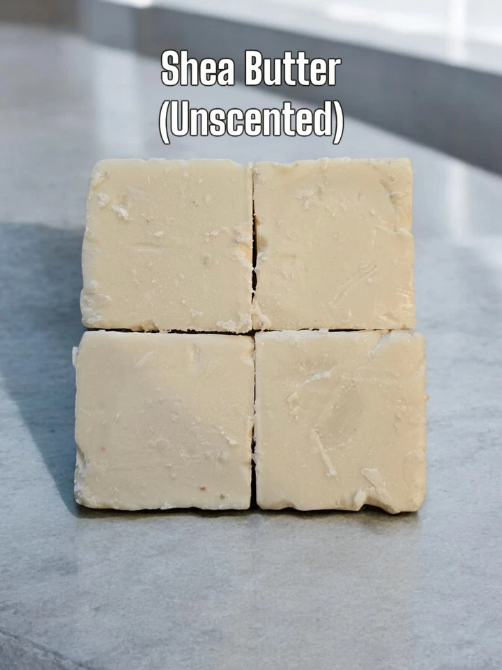 DR. SQUATCH Lot Of 8 Dr.Squatch Total Moisture Shea Butter Unscented(Factory Rejects,No Box)