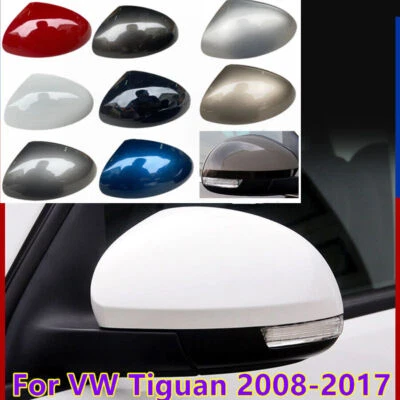 For VW Tiguan 2008-2017 Left Driver Right Passenger Side Mirror Cap Cover Shell - Image 1 of 4