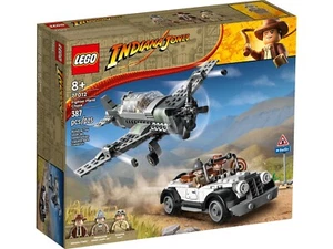 LEGO 77012 Indiana Jones Fighter Plane Chase – NEW & Sealed | 387 pcs | 2023 Set - Picture 1 of 4