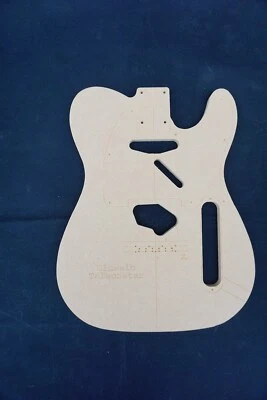 Classic Telecaster Body - Guitar Router Template - 1/2" MDF CNC - Image 1 of 4