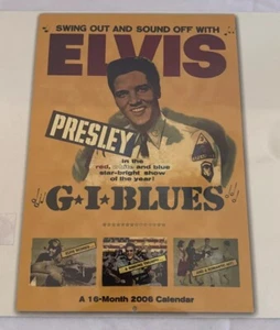Elvis Presley G.I. Blues 16-Month Calendar 2006 NEW - Picture 1 of 3