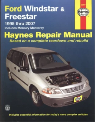 Manual Ford Windstar Freestar 1995-2007 Nuevo taller Haynes servicio reparación - Imagen 1 de 4