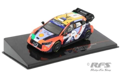 Hyundai i20 WRC Rally 1 Rally Croatia Croatia 2024 Tänak 1:43 IXO RAM 933B - Image 1 of 3