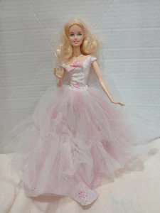 Mattel Barbie Deseos de Cumpleaños 2016 Rubia DGW29 Con Vestido Y Diadema - Imagen 1 de 16