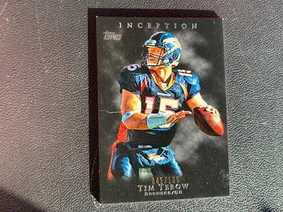Tim Tebow 2011 Topps Inception Black Denver Broncos READ 45/106 E33 - Image 1 of 2
