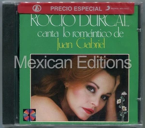 Rocio Durcal Canta Lo Romantico De Juan Gabriel Mexican Edition CD - Picture 1 of 2