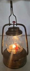 Vintage Diamond Battery Operated Lamp Lantern Made In Hong Kong - Picture 1 of 7