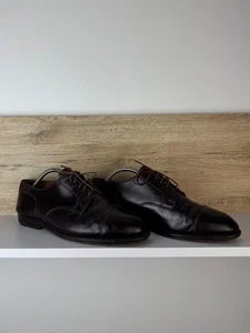 Alden Plain Shell Cordovan Brown Leather Shoes Size 10 C USA Business - Picture 1 of 16