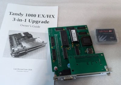 Tandy 1000 EX/HX 3-in-1 Adapter - Serial + RAM + XTIDE Upgrade - Image 1 of 4