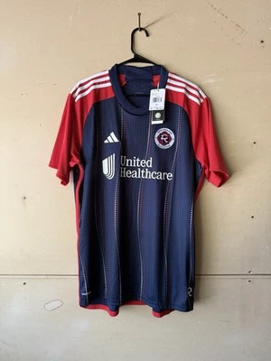 Adidas New England Revolution 2024/25 Home Jersey - Size XL - Image 1 of 4
