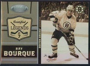 2010-11 Certified Legends EXPO 2010 Exclusives #1 Ray Bourque 5/5 - Picture 1 of 2