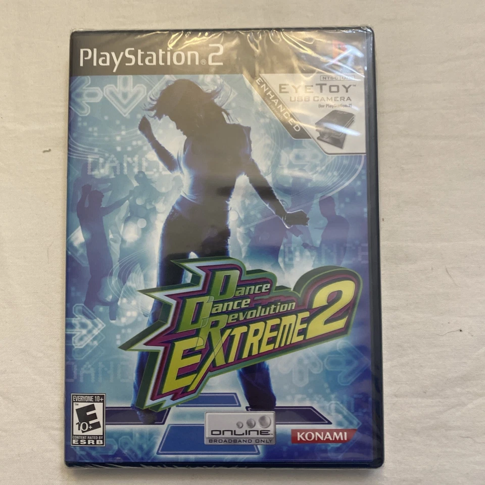 Dance Dance Revolution Extreme 2 (Sony PlayStation 2 Game, 2005) - NEW & SEALED - Image 1 of 2