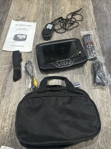 The Sharper Image portable 7inch lcd color tv with usb and card function. - Picture 1 of 4