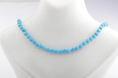 Schöne Turkiskette mit 585 Goldverschluss Länge 54cm   - Bild 1 von 4