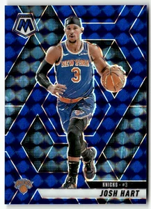 2024-25 Panini Mosaic NBA N. 136 Josh Hart Blue Mosaic Prizm 99/199 - Foto 1 di 2