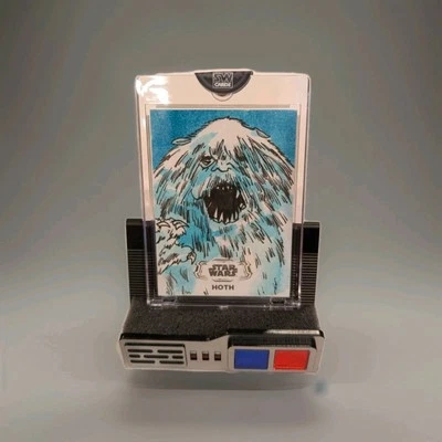 2024 Topps Star Wars Hyperspace WAMPA Sketch Rich Hennemann 1/1 - Image 1 of 2