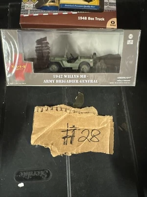 Greenlight 86593 1942 Willys MB Army Brigadier General - MASH Diecast Car 1/43 - Image 1 of 4