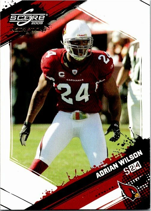2009 Score Inscriptions Football Pick / Choose Your Cards List 1 - Image 1 of 1