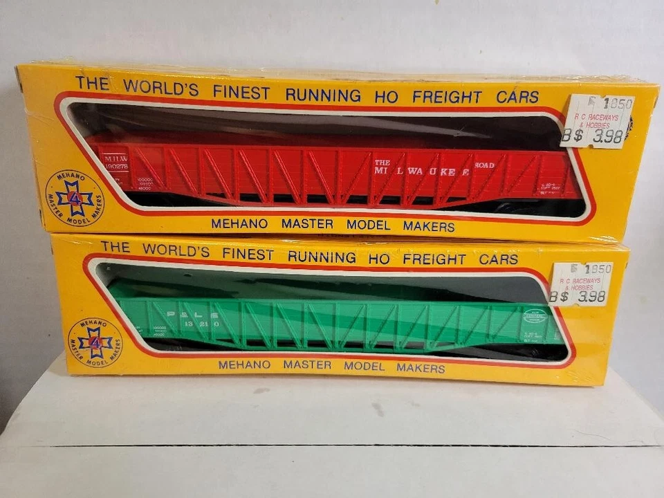 Mehano HO Scale Rock Island RI 1207 50' Outside Braced Gondola FACTORY