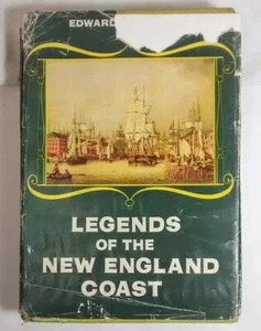 Legends of The New England Coast E.R. Snow 1957 Dodd Mead Hardcover & DJ book - Picture 1 of 11